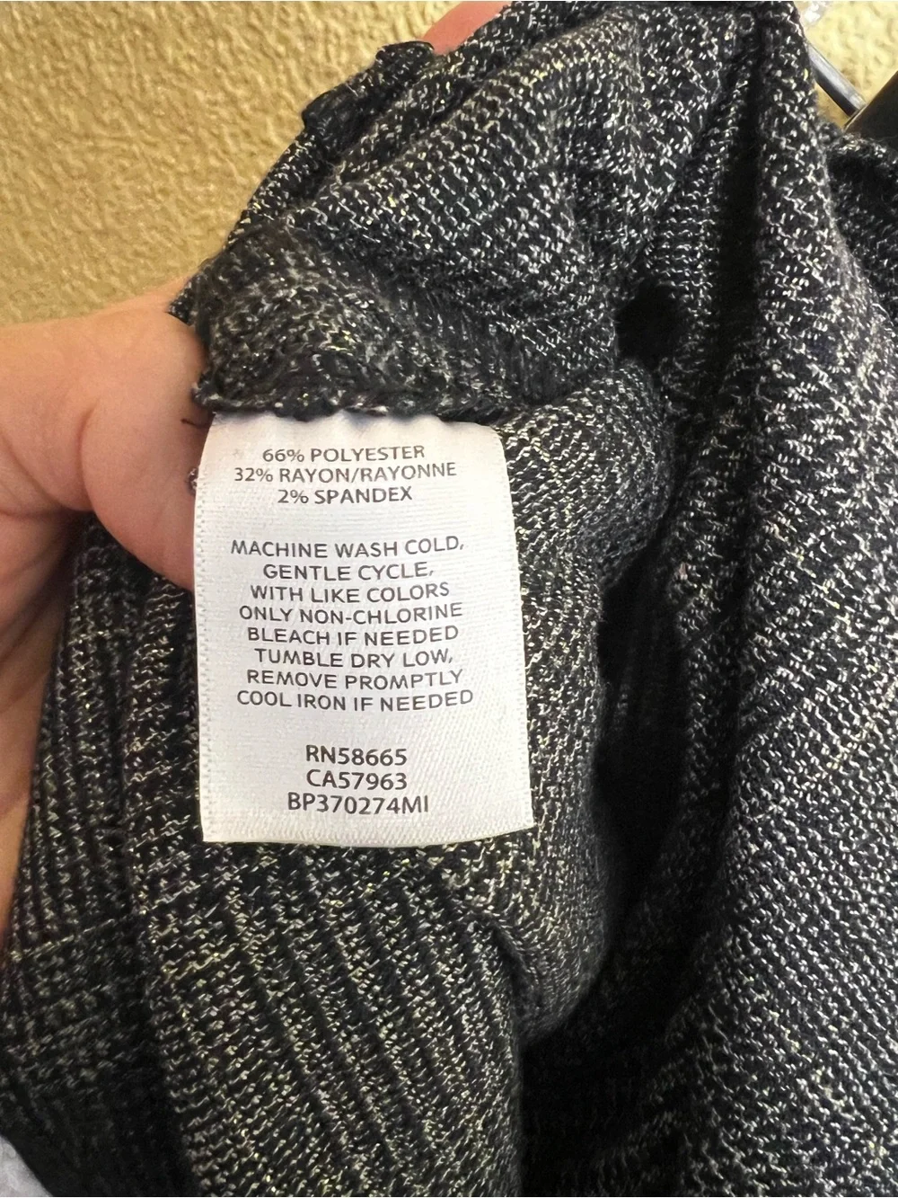 bp womens Black Knit Bottoms - XXL Y2K